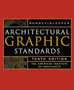 Seller image for Architectural Graphic Standards, Tenth Edition for sale by Pieuler Store