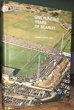 One Hundred Years of Scarlet: Llanelli Rugby Football Club (multisigned by 25 former players)