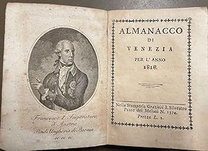 Almanacco di Venezia per l'anno 1818.