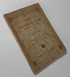 Bild des Verkufers fr Essai sur l'"Harmonices mundi" ou Musique du Monde de Johann Kepler [Tome II seul] zum Verkauf von Librairie de l'Avenue - Henri  Veyrier