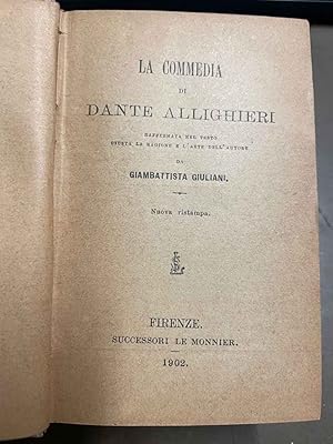 La Commedia raffermata nel testo giusta la ragione e l'arte dell'autore da Giambattista Giuliano....