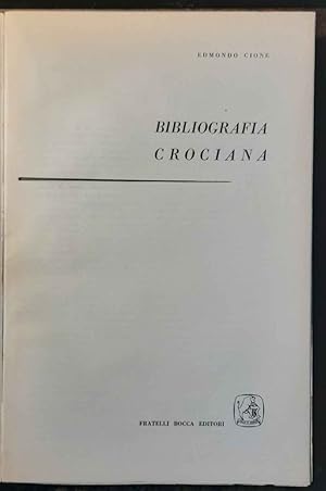 Bibliografia crociana