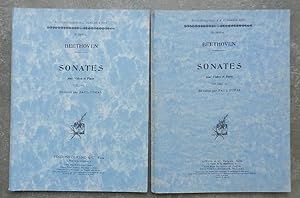 Sonates pour violon et piano. I et II. Révision par Paul Dukas.