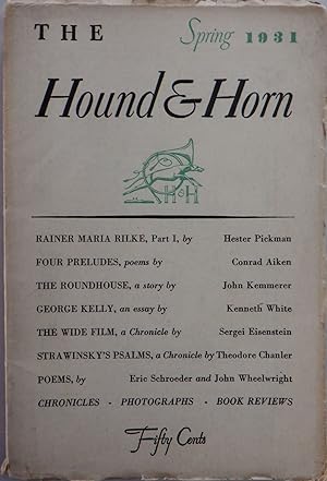 The Hound and Horn. April-June 1931. Vol. IV No. 3. Spring, 1931
