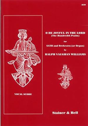 Immagine del venditore per Ralph Vaughan Williams: Hundredth Psalm (O be joyful in the Lord) venduto da WeBuyBooks