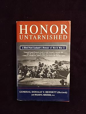 Seller image for HONOR UNTARNISHED: A WEST POINT GRADUATE'S MEMOIR OF WORLD WAR II for sale by JB's Book Vault