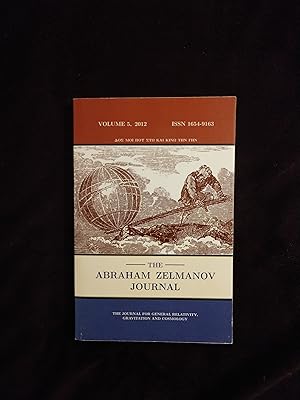 THE ABRAHAM ZELMANOV JOURNAL: THE JOURNAL FOR GENERAL RELATIVITY, GRAVITATION AND COSMOLOGY - VOL...