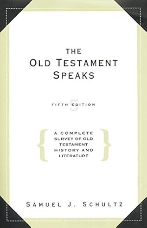 Bild des Verkufers fr The Old Testament Speaks: A Complete Survey of Old Testament History, 5th Edition zum Verkauf von Pieuler Store