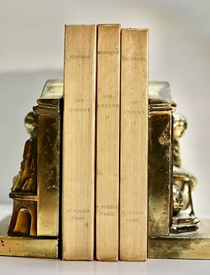 Les amours, trois volumes, texte intégral en trois volumes établi par A. Pauphilet d'après l'édit...