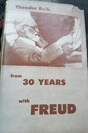 Seller image for From 30 Years with Freud (thirty) for sale by Fantastic Book Discoveries