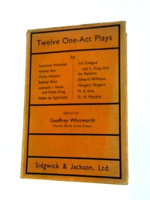 Imagen del vendedor de Twelve One-Act Plays, Etc. a la venta por World of Rare Books