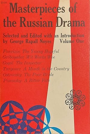 Masterpieces Of The Russian Drama. Vol. 1