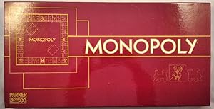 PARKER 6011010: Monopoly LUXUS -VINTAGE- HOLZFIGUREN [Brettspiel]. VINTAGE. ACHTUNG: Holzspielfig...
