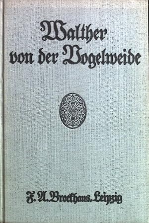 Imagen del vendedor de Walther von der Vogelweide. a la venta por books4less (Versandantiquariat Petra Gros GmbH & Co. KG)