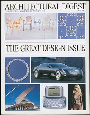 Seller image for Architectural Digest: The Great Design Issue (May 2003) for sale by Diatrope Books