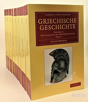 Griechische Geschichte - Four Volume Set in Eight Parts