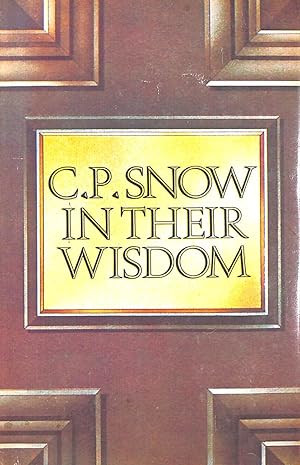 Seller image for In Their Wisdom for sale by M Godding Books Ltd