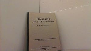 Bild des Verkufers fr Mannus. Deutsche Zeitschrift fr Vor- und Frhgeschichte. 40. Jg., 1974, Heft 2. zum Verkauf von Antiquariat Uwe Berg