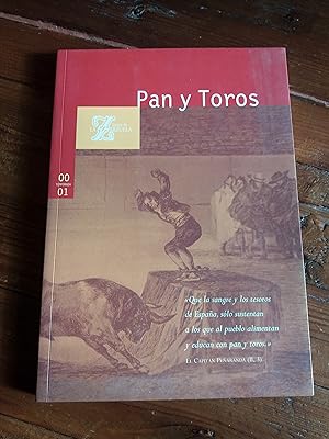 PAN Y TOROS. Teatro de la Zarzuela. Temporada 2000-2001