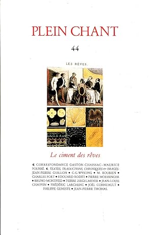 Seller image for Plzein Chant 44 - Le ciment des rves for sale by Sylvain Par