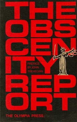 Imagen del vendedor de The Obscenity Report a la venta por San Francisco Book Company