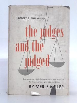 Bild des Verkufers fr The Judges and the Judged zum Verkauf von World of Rare Books