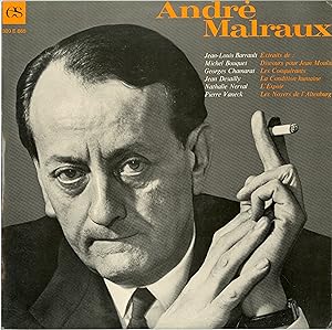 "André MALRAUX" L'Encyclopédie Sonore Hachette / Avec les voix de Jean-Louis BARRAULT, Michel BOU...