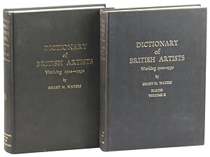 Dictionary of British Artists Working 1900-1950 [Two Volume Set]