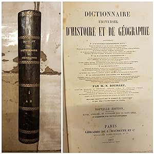 Imagen del vendedor de Dictionnaire universel d'Histoire et de Gographie, tome 1 (A-H) a la venta por Les Kiosques