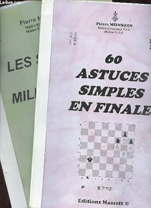 Bild des Verkufers fr Lot de 2 fascicules : Les secrets du milieu de jeu 50 techniques fondamentales + 60 astuces simples en finale. zum Verkauf von Le-Livre