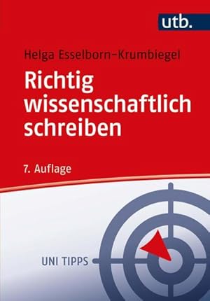 Bild des Verkufers fr Richtig wissenschaftlich schreiben : Wissenschaftssprache in Regeln und bungen zum Verkauf von AHA-BUCH GmbH