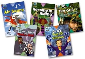 Imagen del vendedor de Project X Origins: Brown Book Band, Oxford Level 11: Heroes and Villains: Mixed Pack of 5 (Paperback) a la venta por AussieBookSeller