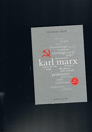 Bild des Verkäufers für Karl Marx 100 Seiten zum Verkauf von manufactura