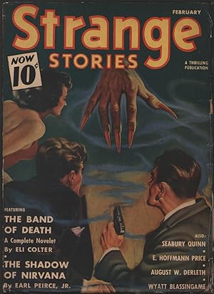 Bild des Verkufers fr Strange Stories 1941 February. zum Verkauf von Fantasy Illustrated