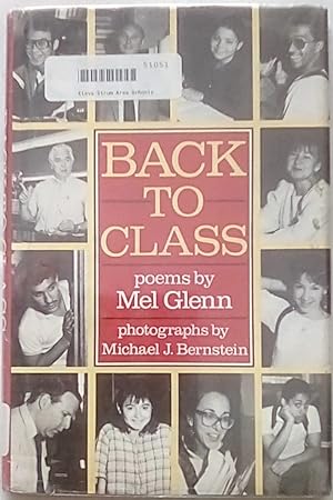 Seller image for Back to Class: Poems by Mel Glenn for sale by P Peterson Bookseller