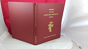 Seller image for HISTORY OF THE ROSENHAMER-OBERBERGER FAMILY for sale by Live Oak Booksellers