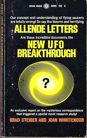 Seller image for New UFO Breakthrough for sale by John Thompson