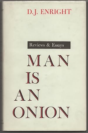 Bild des Verkufers fr Man is an Onion: Reviews & Essays zum Verkauf von Jeff Hirsch Books, ABAA