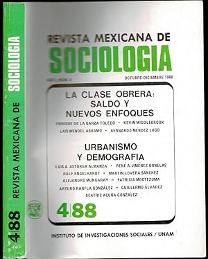 Seller image for Migracion y formas urbanas en el crecimiento de Tijuana: 1900-1984 in Revista Mexicana de Sociologia Volume L (50) Number 4 for sale by The Book Collector, Inc. ABAA, ILAB