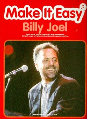 Bild des Verkufers fr Billy Joel: 20 classic songs in easy-to-play piano arrangements zum Verkauf von moluna