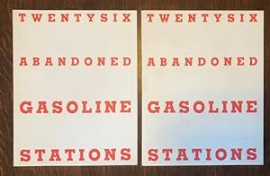 TWENTYSIX ABANDONED GAS STATIONS plus MOTOR RACING PHOTOGRAPHS (Two volumes)