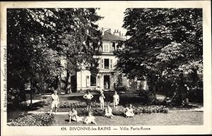 Image du vendeur pour Ansichtskarte / Postkarte Divonne les Bains Ain, Villa Paris-Rome mis en vente par akpool GmbH