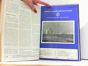 MOH - Nachrichten. Hier Hefte 1 bis 9 von 1972 (47. Jahrgang). Professionell in einem Buch mit de...