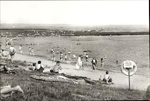 Bild des Verkufers fr Ansichtskarte / Postkarte Quitzdorf am See Oberlausitz, Badestrand Kollm zum Verkauf von akpool GmbH