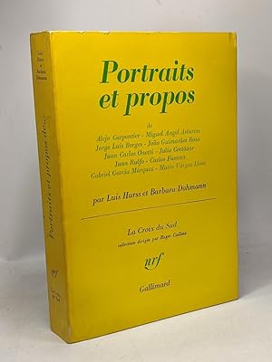 Seller image for Portraits et propos - la croix du Sud for sale by crealivres