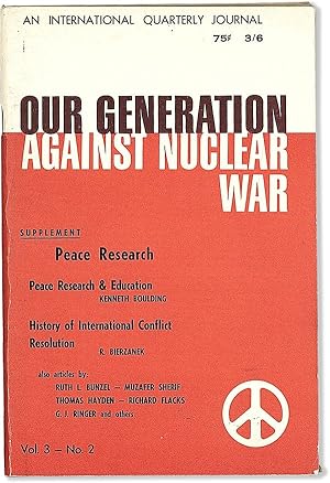 "Peace Research U.S.A." [in] Our Generation Against Nuclear War, Vol. 3 no. 2 [Supplement on Peac...