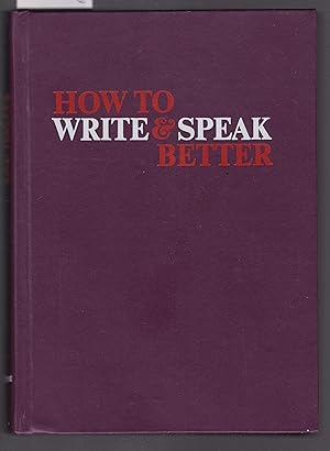 How to Write and Speak Better