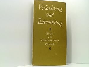 Imagen del vendedor de Vernderung und Entwicklung a la venta por Book Broker