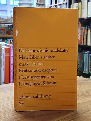 Bild des Verkufers fr Die Expressionismusdebatte - Materialien zu einer marxistischen Realismuskonzeption, zum Verkauf von Antiquariat Orban & Streu GbR