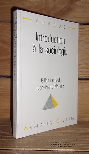 Image du vendeur pour INTRODUCTION A LA SOCIOLOGIE mis en vente par Planet's books